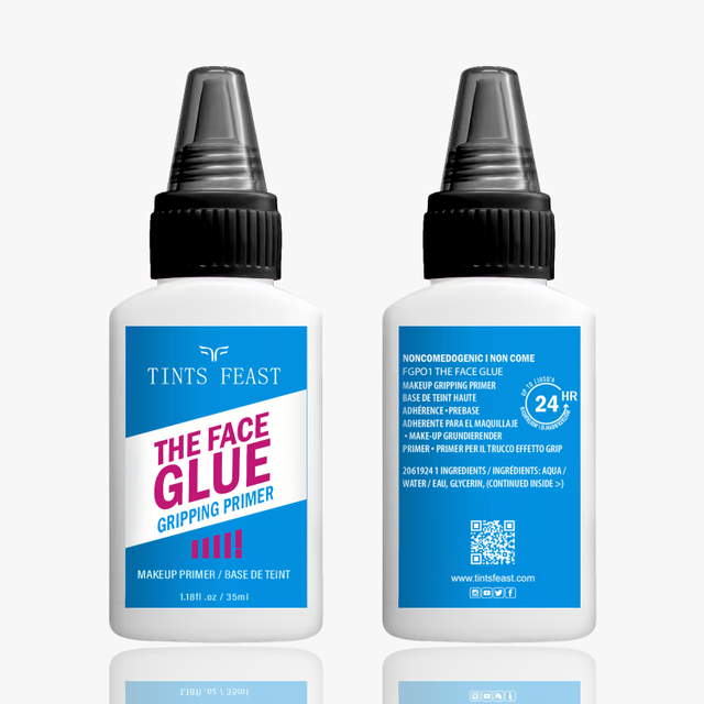Tints Feast Free Make -up Gesichtsklebstoff -Spray