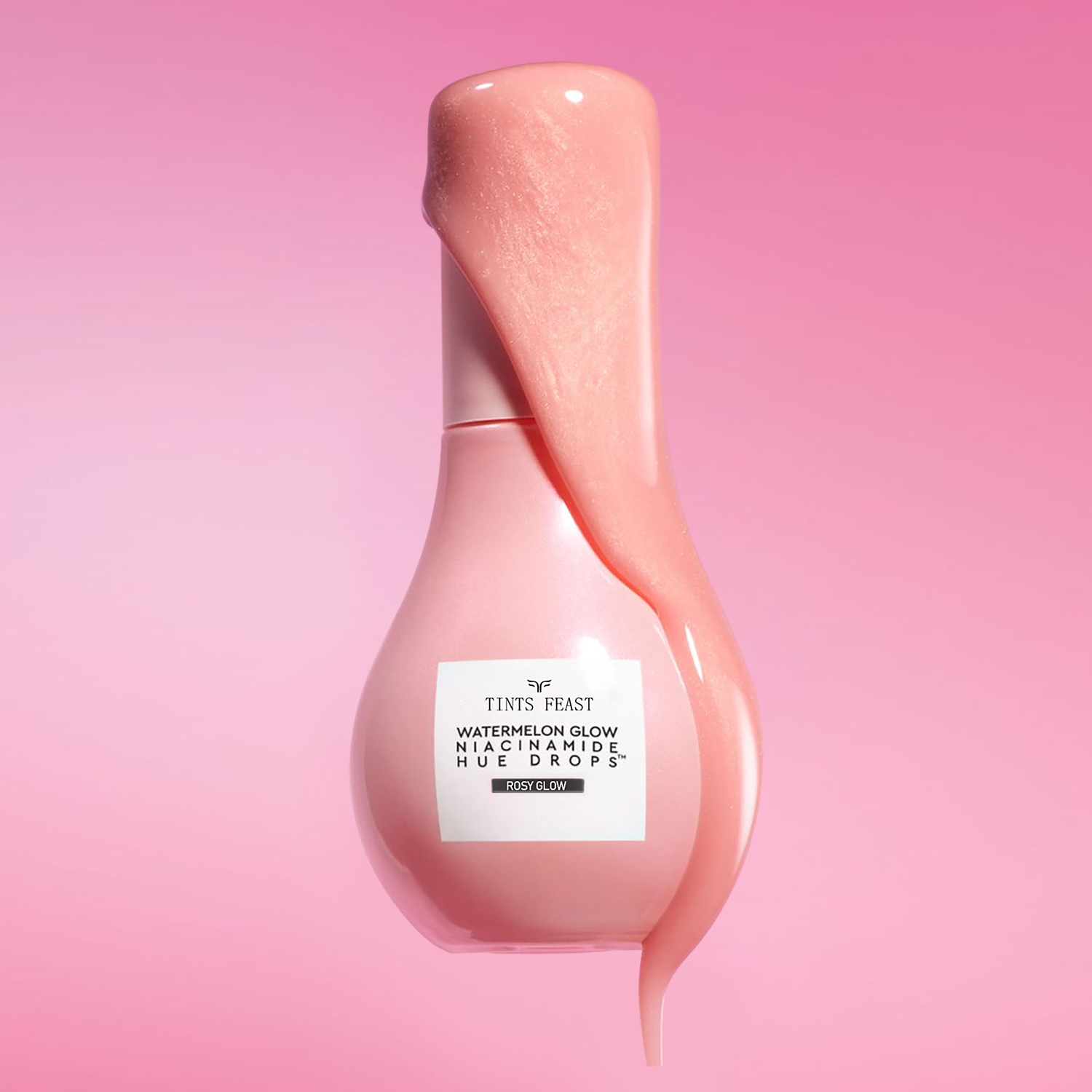 Glow Opskrift Vandmelon Glow Niacinamid Hue Drops Sun Glow Serum Primer