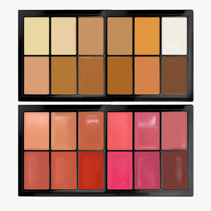 틴츠피스트 12컬러 크리미 하이라이터 컨투어 블러쉬 팔레트