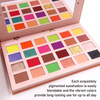 Paleta de sobrancelhas com 24 cores