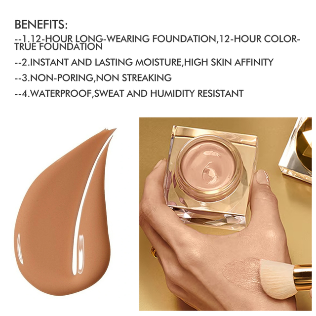 ULTRA RADIANCE SERUM CREME WYSOKIEJ JAKOŚCI, DŁUGOTRWAŁY PODKŁAD