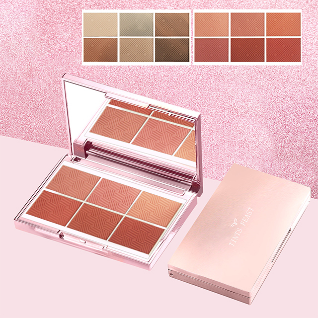 Paleta de contorno com iluminador TINTS FEAST Blush