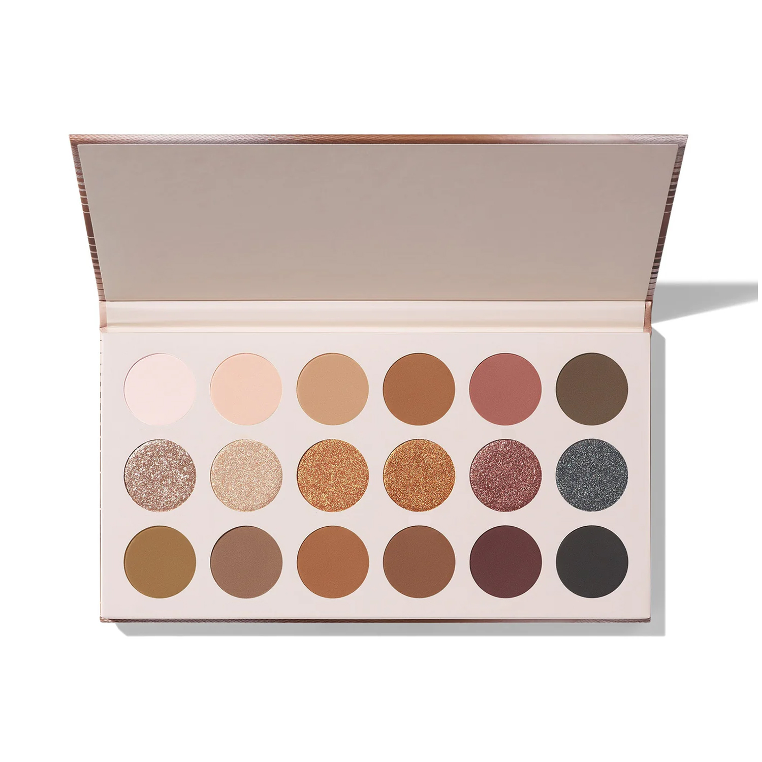 Paletka 18 barevn&yacute;ch očn&iacute;ch st&iacute;nů Pigment Glitter Matte Custom Neutral Eyeshadow Palette