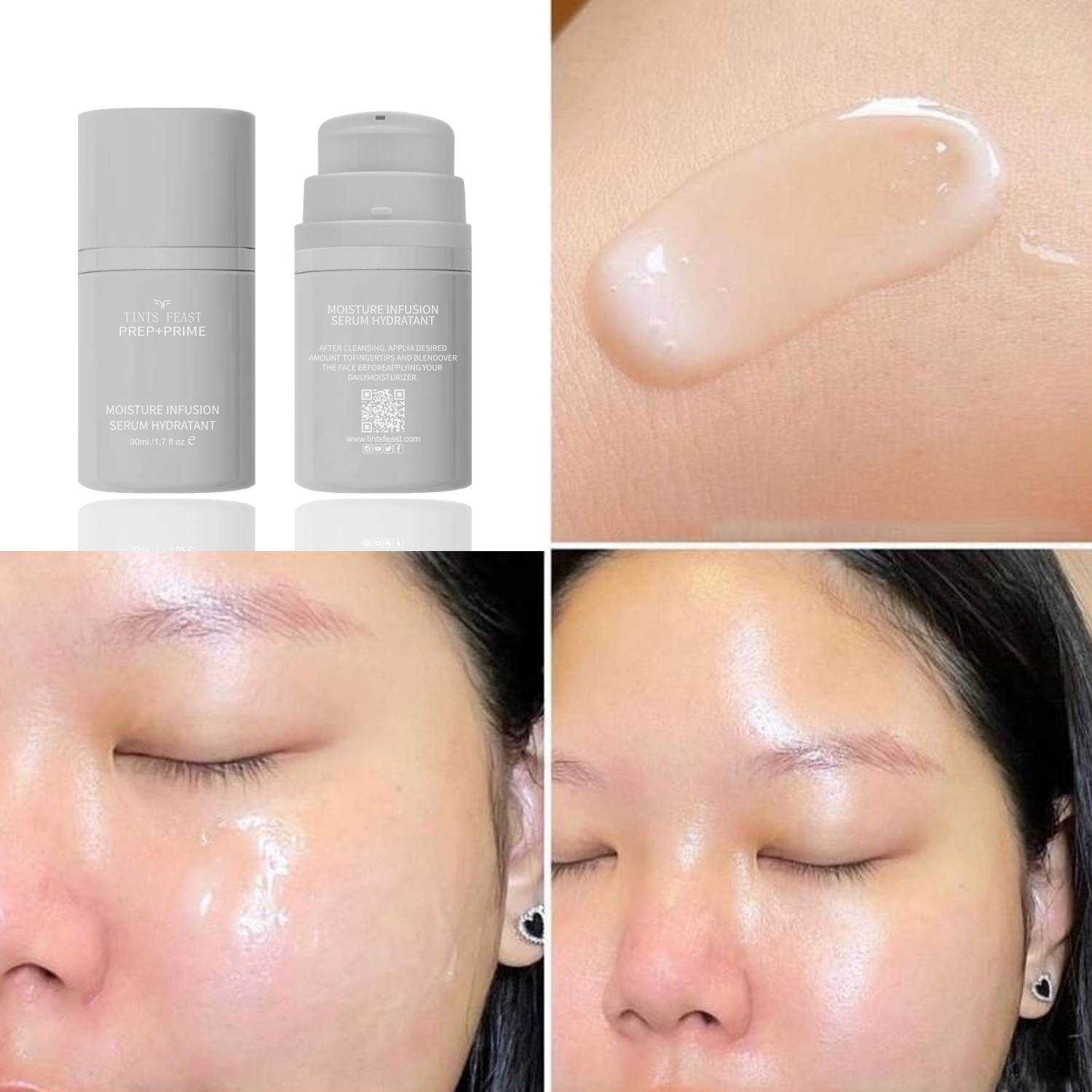 Primer viso idratante per il trucco idratante