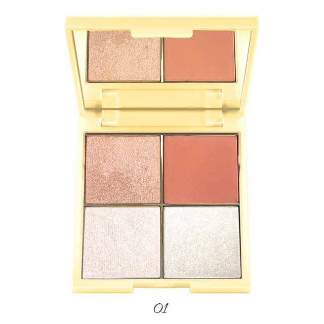 BẢNG TINTS FEAST 4 M&Agrave;U ĐEN ĐEN LOGO OEM