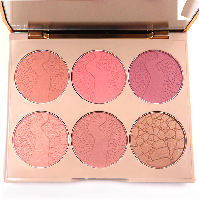 Paleta de contorno de blush TINTS FEAST 6 cores