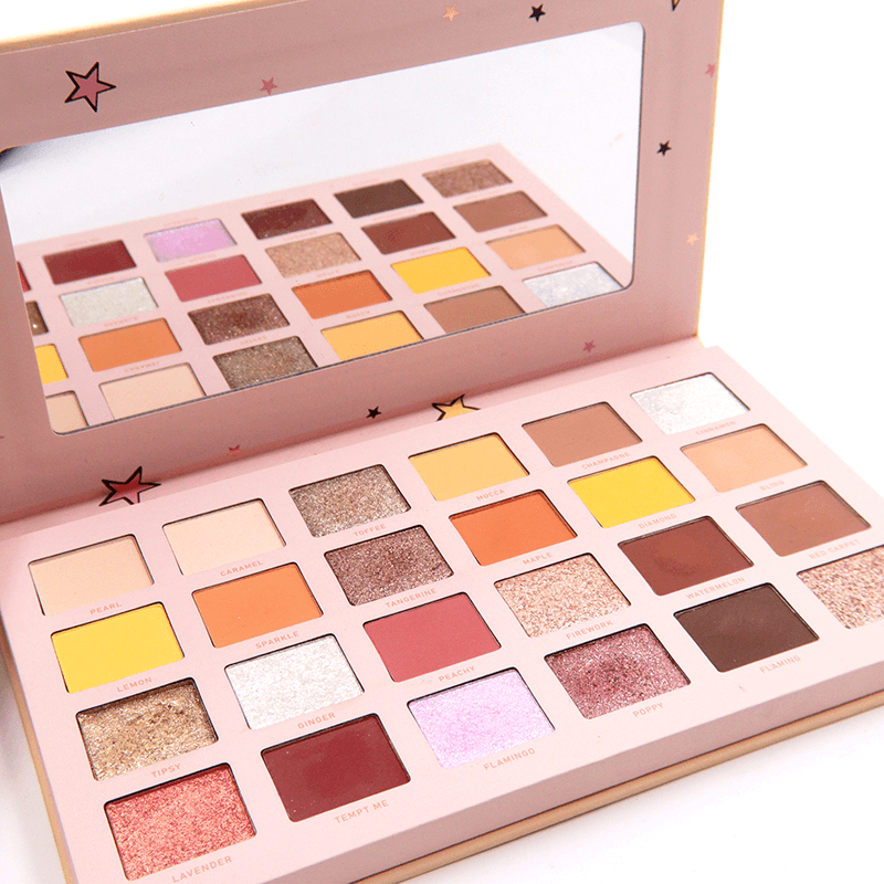 Paleta de sobrancelhas com 24 cores