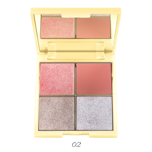 BẢNG TINTS FEAST 4 M&Agrave;U ĐEN ĐEN LOGO OEM