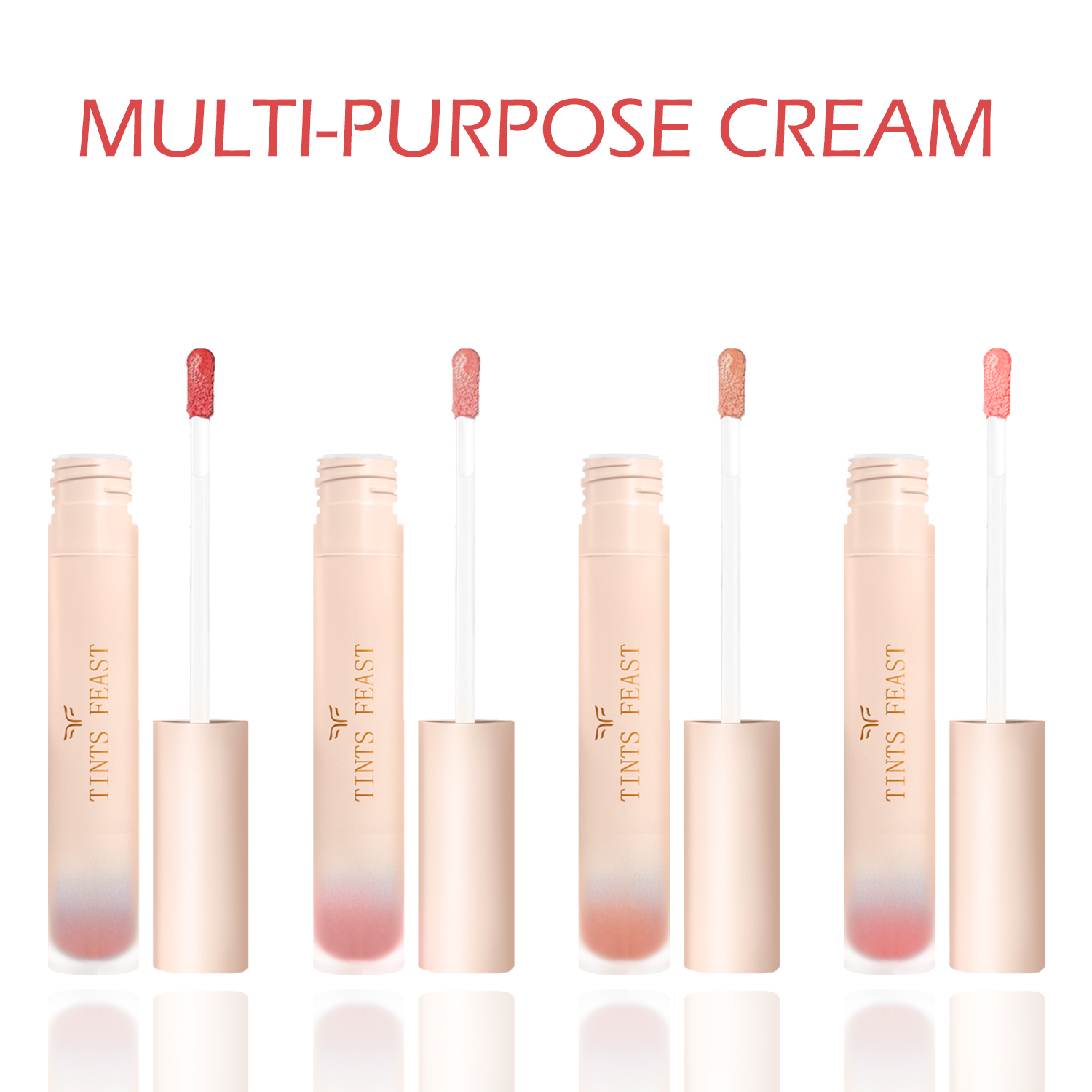 V&iacute;ce&uacute;čelov&yacute; make-up na obličej pro očn&iacute; st&iacute;ny na tv&aacute;ře a rty