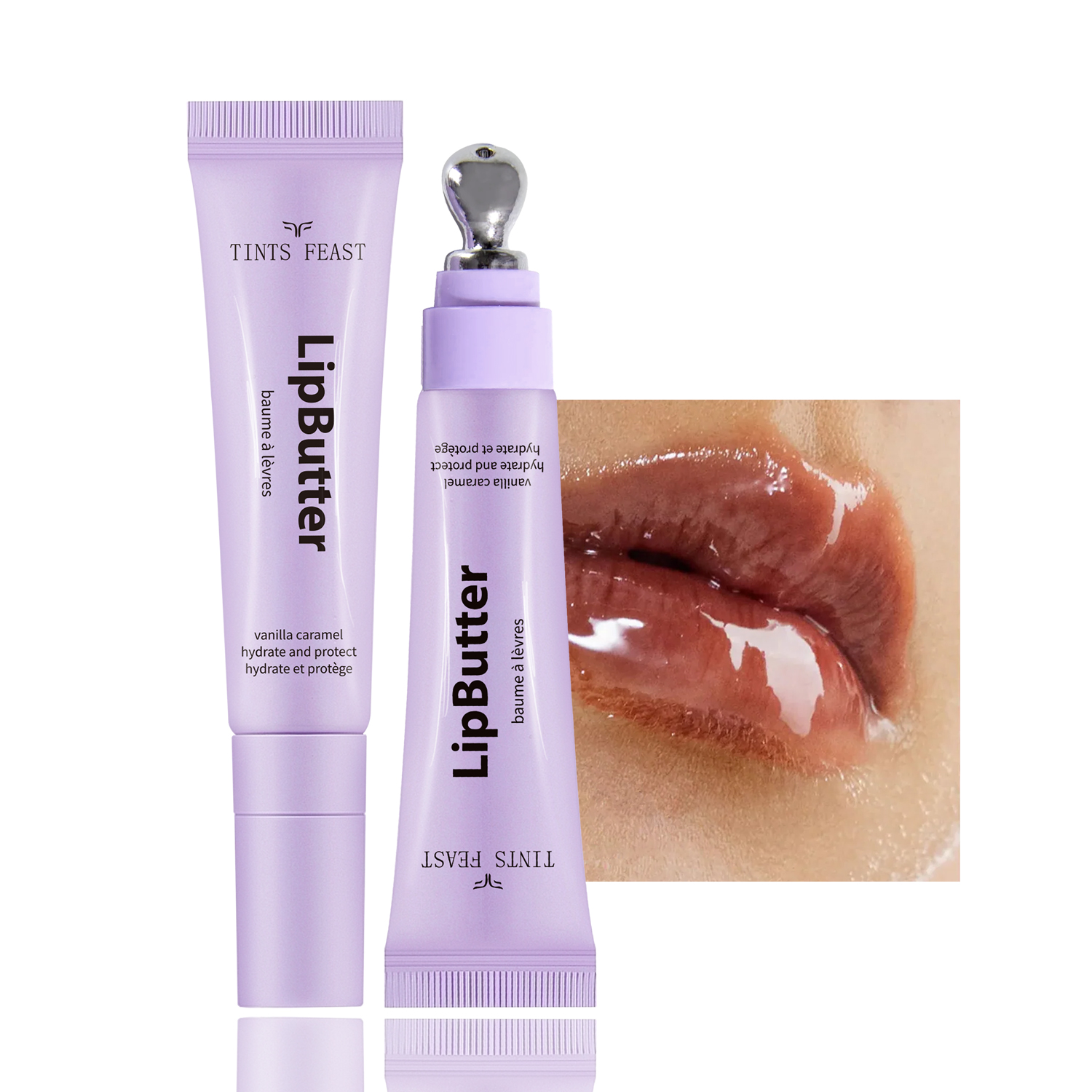 لعاب لب براق لب با ماندگاری صاف و ابریشمی با لیبل خصوصی