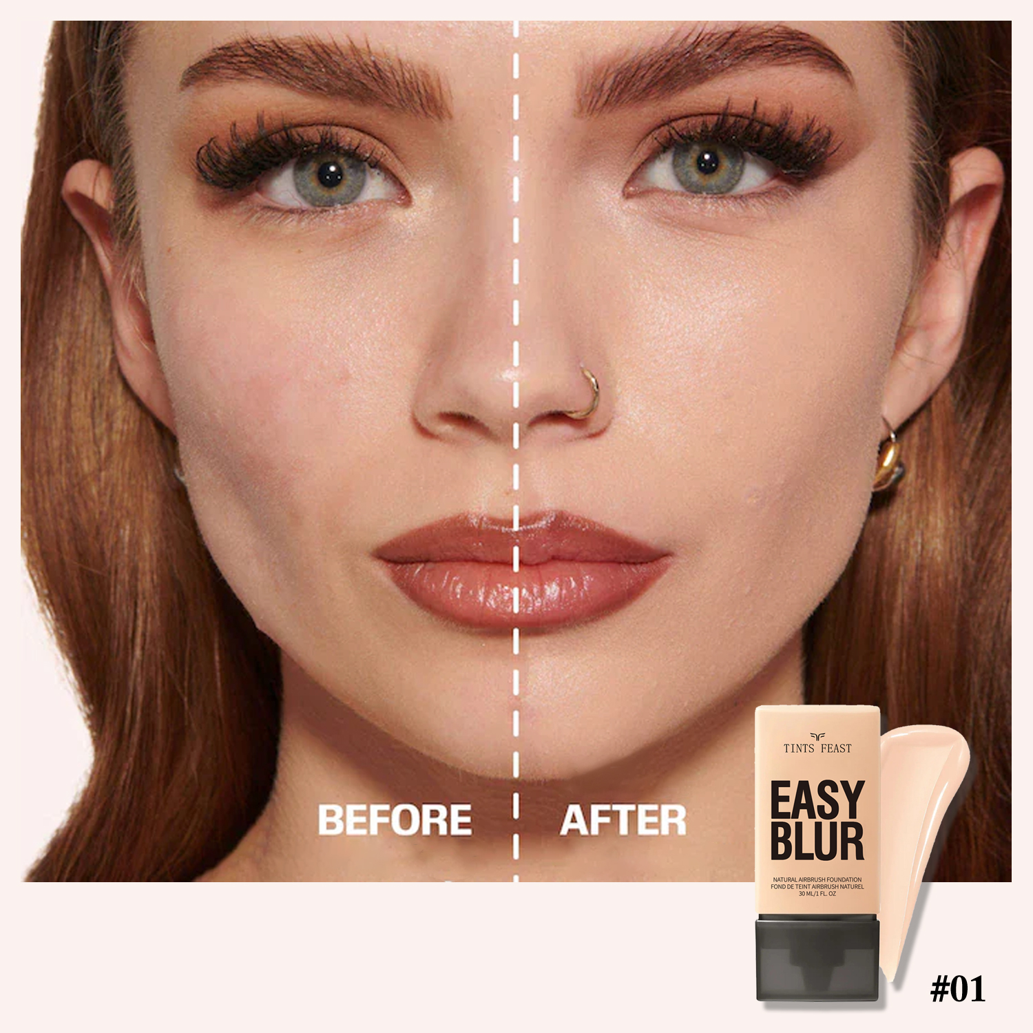 Easy Blur Natural Airbrush Foundation